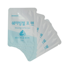 도루코 일회용 쉐이빙 젤 각종 여행용 비품, 1개, 1ml