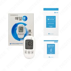매일잰 혈당측정기 + 채혈침100개 + 알콜솜100매, 1개