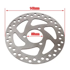 스테인리스강 브레이크 디스크 산악 자전거 오일 전기 스쿠터 140mm, 06 E