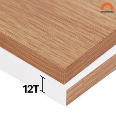 스피드랙 강화 코팅 합판 12T 400x300 E1등급 방수, 단품, 1단
