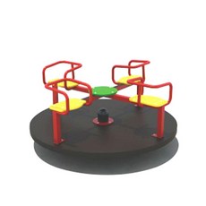 회전목마 야외 회전 목마 어린이 유치원 놀이터 공원 놀이기구, Z18모델160x130cm