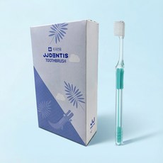 제이제이덴티스 고급 이중슬림모 치과칫솔, 16개입, 1개