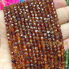 석면 처리 큐브 사각형 스페이서 비즈 쥬얼리 만들기 귀걸이 팔찌 참, 1개