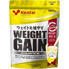 Kentai NEW 웨이트게인 어드밴스 바나나라떼 360g, 1개