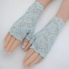 고급스러운 여성 장갑 리본 캐주얼 프리사이즈 소프트, A. 원 사이즈, E. 연핑크