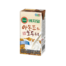 베지밀 아몬드와 호두 두유, 190ml, 32개