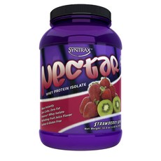 SYNTRAX 花蜜乳清分離物草莓奇異果無麩質, 1個, 907克