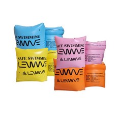 암튜브 팔튜브 암링 성인 어린이 공용 물놀이 튜브, 옐로우 1세트(2p)