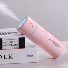 휴대용 안개분사 실내가습 저소음 미니 USB가습기, 핑크, 본상품선택