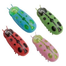 電動逗貓蟲 - 寵物互動玩具，激發貓咪狩獵天性，增加運動量, 一般, 1個, 藍綠色