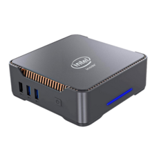 한뼘 컴퓨터 미니 PC 사무용 가정용 주식용 소형 피씨 초미니 데스크탑 올인원 본체, 8GB, 1TB, 8GB