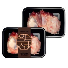 한우 도가니 1kg(500gx2) 보신용 도가니탕 수육 찜 국거리 사골곰탕 몸보신 소뼈 스지 투뿔한우 마장동 프리미엄 소고기 [냉동], 없음, 없음