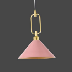 실내 인테리어조명 1등 핑크 식탁 등 포인트 등 홀더, 12W 볼구 하얀빛