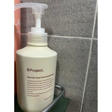 비프로젝트 비건 스테이 헤어 딥 클렌징 샴푸 (두피케어) B Project, 3개, 500ml