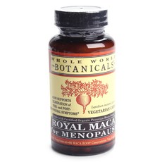 WHOLE WORLD BOTANICALS 皇家瑪卡素食膠囊, 1罐, 60顆