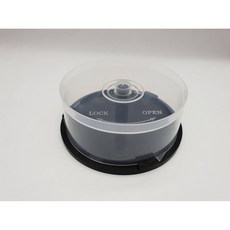 台灣製造 全新 25片裝 布丁桶/光碟桶, 1個, 25片裝布丁桶