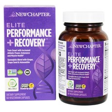 NEWCHAPTER 精英性能+恢復素膠囊, 60顆, 1罐