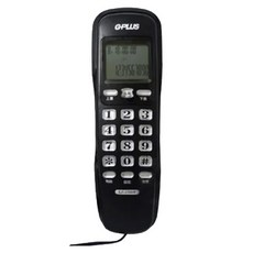 GPLUS掛壁式來電顯示有線電話 LJ-1704W (兩色) 白色, LJ-1704W黑色