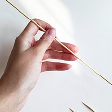 일상발견 꼬지 나무꼬챙이 산적꽂이 캠핑꼬치