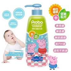 博寶兒 佩佩豬 寶寶護敏洗髮沐浴露 500ml, 1個