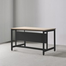 TS-03 사무실 컴퓨터책상 1200x800, 블랙프레임, 라이트월넛