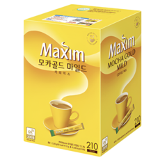 맥심 모카골드 마일드 커피믹스 12g 210T, 단품, 1개