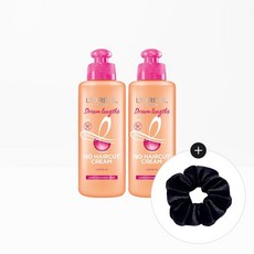드림랭스 노 헤어컷 크림 200ml 2개+스크런치(랜덤), 2개