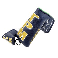 티피밀스 퍼터 일자 퍼터커버 블레이드 퍼터커버, 1개, 네이비/그린