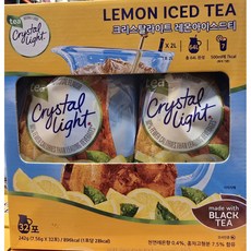 크리스탈 라이트 레몬 아이스티 242g 코스트코 671493