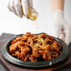 화신닭발 직화 안매운 순한양념 간장 무뼈닭발 220g, 1개