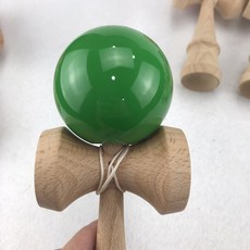 高質感 櫸木 劍玉 競技型 木製劍玉 劍球, 綠色, 1個