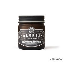 GOODFORIT 日本Cool Grease Superiore Pomade Standard無味水性髮油 持久定型 易於清洗 打造自信造型, 1個, 220g, 220g