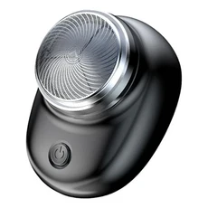 휴대용 빠른 충전 남성용 미니 면도기 소형 여행 정밀 절단 수염 트리머, 01 Black, 01 China Mainland