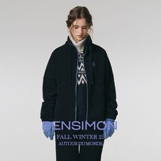 25FW 벤시몽 여성 배색포인트 플리스 셋업 901226