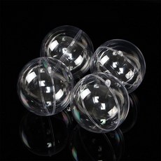 부자상점 투명공 4p(10cm) 원형캡슐