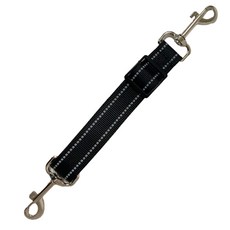 세이프 강아지 안전줄 반려견 생명줄 애견 중간 리드줄 소형 중형 대형 ~ 37cm, 1개, 블랙