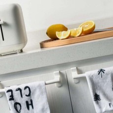 싱크대 다용도 행주 수건걸이 문틈타올홀더 주방휴지걸이