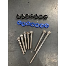 傑能商行 (減震橡皮款), 藍色,DIO一體式傳動蓋七支一組, 1個