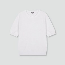 JAJU 여 워셔블 반팔 니트 J115202102001 549770