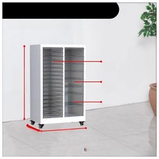 네일 진열장 보관함 서랍 화장대 수납함 매니큐어 흰색 22개 서랍 4+8+12cm, 1.4mm, 화이트 93 26단 + 중형 + 대형 바퀴