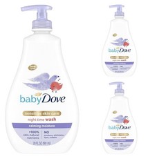 도브 키즈 나이트 타임 워시 카밍 모이스처, 3개, 591ml