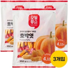 [ 소비기한 26년04월21일 ] 오늘좋은 호박엿 350g*3개, 3개, 350g