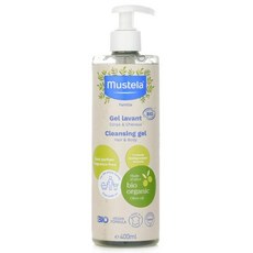 무스텔라 바이오 오가닉 클렌징 젤 (헤어&바디용) 400ml, 1개