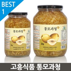 고흥식품) 화학 첨가물이 없는 100% 통 모과청 2kg, 1개, 1개입