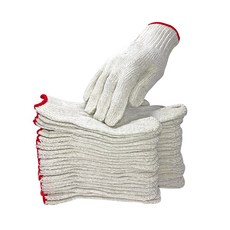 京閣織化 20兩棉紗手套 - 工作防護、耐磨透氣、舒適吸汗 20白, 20白 貨到付款宅配限30打/超商限9打, 1個