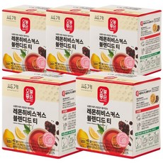 오늘좋은 레몬 히비스커스 블렌디드 티 4.2g*10입, 5박스, 10개입