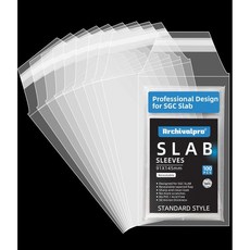 SGC 등급 카드를 위한 카드 슬리브 100pcs 가드 슬랩 슈퍼 클리어 핏91x145mm