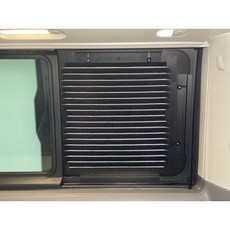 VW福斯 T6 T5 第三代鋁合金防盜氣窗 可關窗 99.9%遮光 車用防盜氣窗, 1個, L(駕駛座)