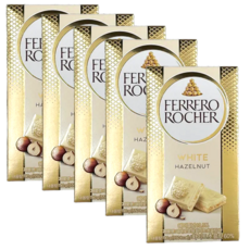 페레로로쉐 초콜릿 화이트초콜릿바, 90g, 5개