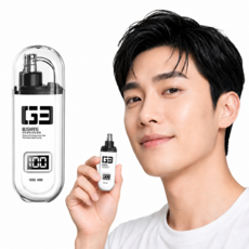 Nicoliley 남성 코털제거기 휴대용 탈부착 물세척 가능 눈썹 정리기, 1개, 화이트, 1 1개, 화이트, 1